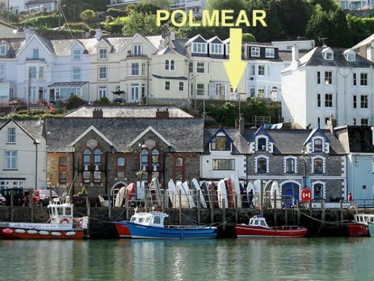 Polmear Harbour View With Terrace Apartment Looe Bagian luar foto