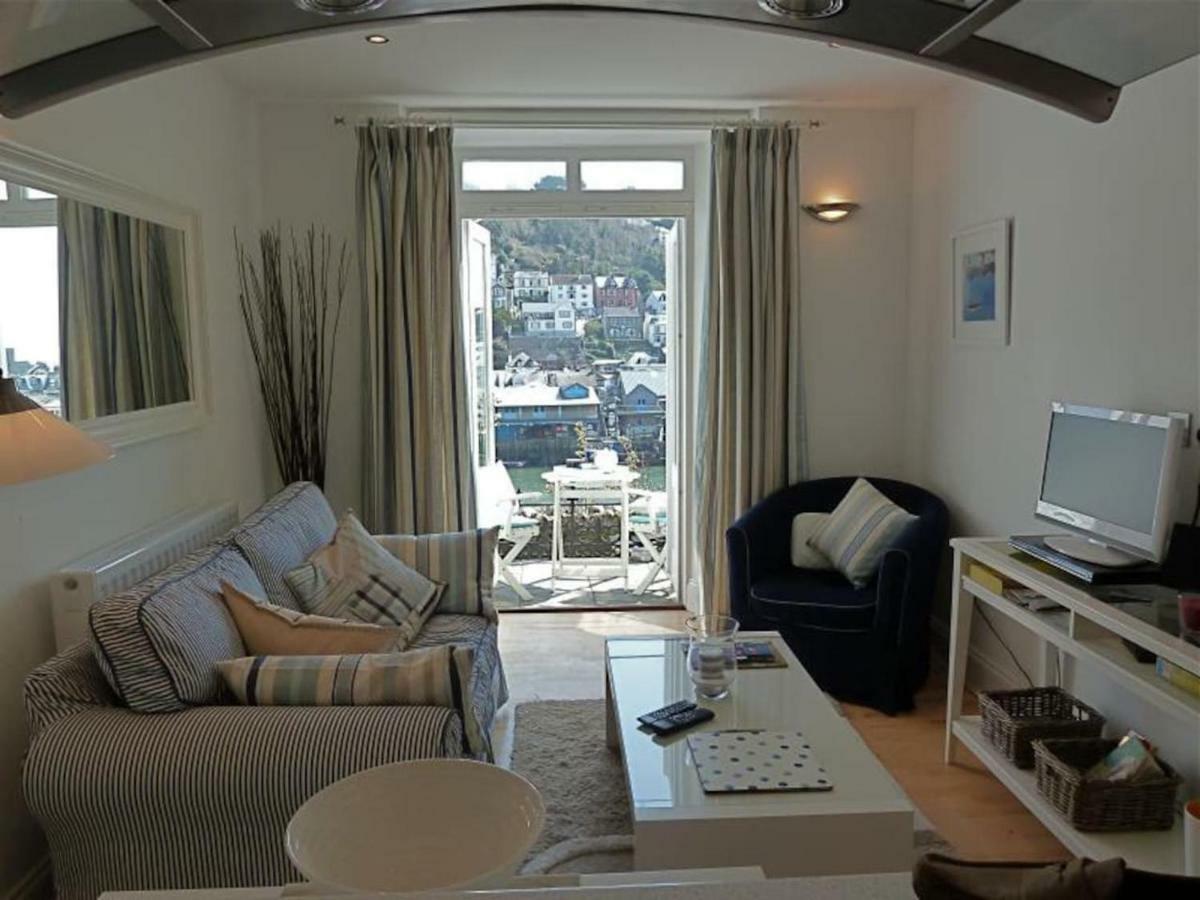 Polmear Harbour View With Terrace Apartment Looe Bagian luar foto