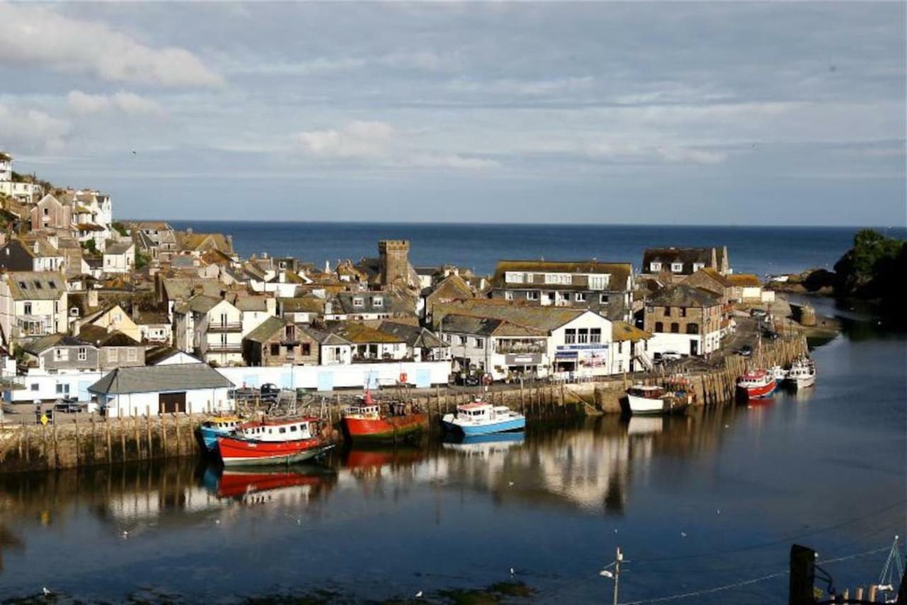 Polmear Harbour View With Terrace Apartment Looe Bagian luar foto