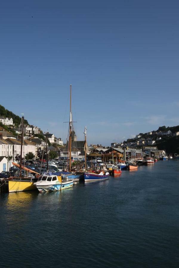 Polmear Harbour View With Terrace Apartment Looe Bagian luar foto