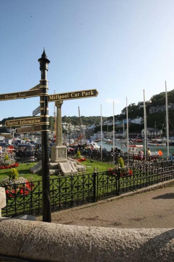 Polmear Harbour View With Terrace Apartment Looe Bagian luar foto
